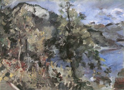 Der Jochberg am Walchensee von Lovis Corinth